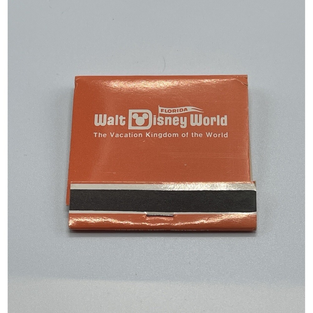 Walt Disney World‎ Matchbook Vintage Florida hotel unstruck Contemporary